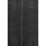 Burberry Brown Cotton Shell Jacket