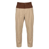 Trussardi Jeans Beige Cotton Mens Pants