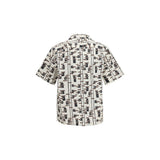Prada Beige Cotton Pattern Shirt
