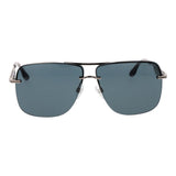 Trussardi Silver Metal Sunglasses