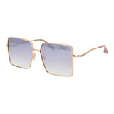 Trussardi Gold Stainless Steel Sunglasses
