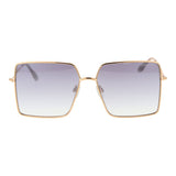 Trussardi Gold Stainless Steel Sunglasses