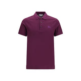 Burberry Purple Cotton Polo Shirt