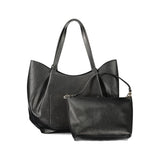 Guess Jeans Nero Poliuretano Women Handbag
