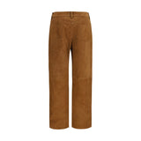 Magda Butrym Brown Lambskin Pants