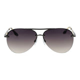 Trussardi Gray Metal Sunglasses