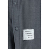 Thom Browne Gray Wool Oves Aries Dress Shirt