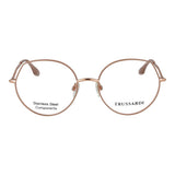 Trussardi Pink Stainless Steel Glasses (Frames)