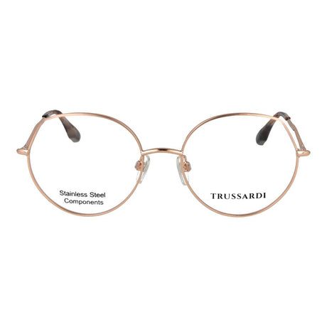 Trussardi Rose Gold Stainless Steel Glasses (Frames)