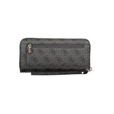 Guess Jeans Black Polyurethane Womens Wallet