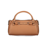 Guess Jeans Brown Polyurethane Women's Bag with Adjustable Strap