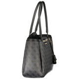 Guess Jeans Black Polyethylene Handbag