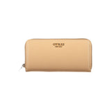 Guess Jeans Beige Polyethylene Wallet
