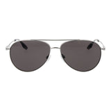 Trussardi Silver Stainless Steel Sunglasses