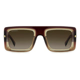 Dsquared² Brown Acetate Sunglasses