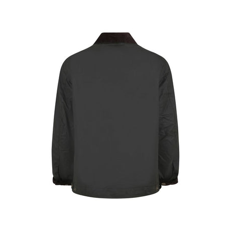 Barbour International Bicolor Cotton Full-Length Jacket