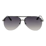 Trussardi Gray Metal Sunglasses