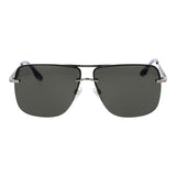 Trussardi Silver Metal Sunglasses