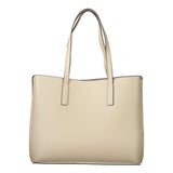 Guess Jeans Beige Polyurethane Women's Bag