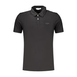 Guess Jeans Black Cotton Men's Polo