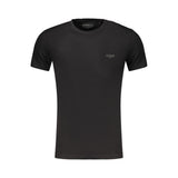 Guess Jeans Black Cotton Mens T-Shirt