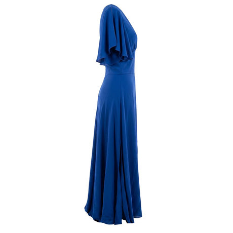 Trussardi Jeans Blue Polyester Women Dress