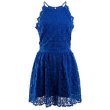 Trussardi Jeans Blue Polyester Women's Dress