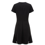 Trussardi Jeans Black Polyester Women's Dress