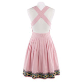 Trussardi Jeans Pink Cotton Women Dress