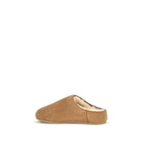 UGG Beige Leather Mules