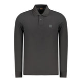 Hugo Boss Black Cotton Men's Polo Shirt