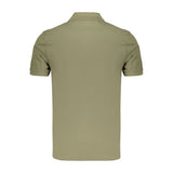 Hugo Boss Green Cotton Men's Polo Shirt