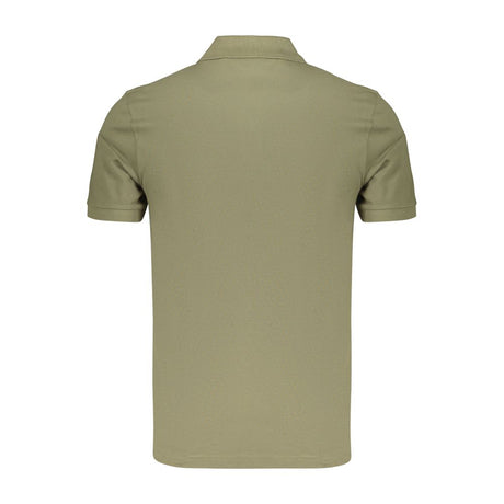 Hugo Boss Green Cotton Men's Polo Shirt