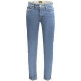 Hugo Boss Blue Cotton Men's Jeans
