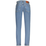 Hugo Boss Blue Cotton Men's Jeans