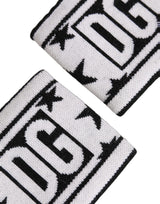 Dolce & Gabbana Men Set White Black Wool Logo #DGMILLENNIALS Wristband