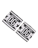 Dolce & Gabbana Men Set White Black Wool Logo #DGMILLENNIALS Wristband