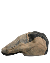 Dolce & Gabbana Brown Cotton Denim Newsboy Capello Cabbie Hat