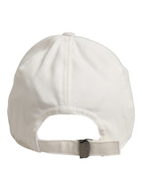Dolce & Gabbana Men White Cotton Baseball Capello 6 Panels Hat