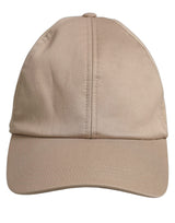 Dolce & Gabbana Men Beige Cotton Stretch Baseball Capello Hat