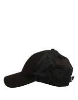 Dolce & Gabbana Men Black Cotton Baseball Cap 6 Panels Hat