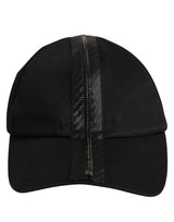 Dolce & Gabbana Men Black Cotton Baseball Cap 6 Panels Hat