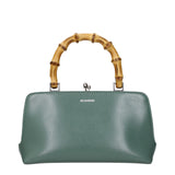 Jil Sander Green Leather Handbag