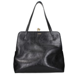 Jil Sander Black Leather Shoulder Bag
