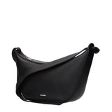 Jil Sander Black Leather Shoulder Bag