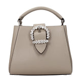 Jimmy Choo Gray Leather Handbag