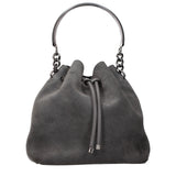 Jimmy Choo Gray Leather Handbag