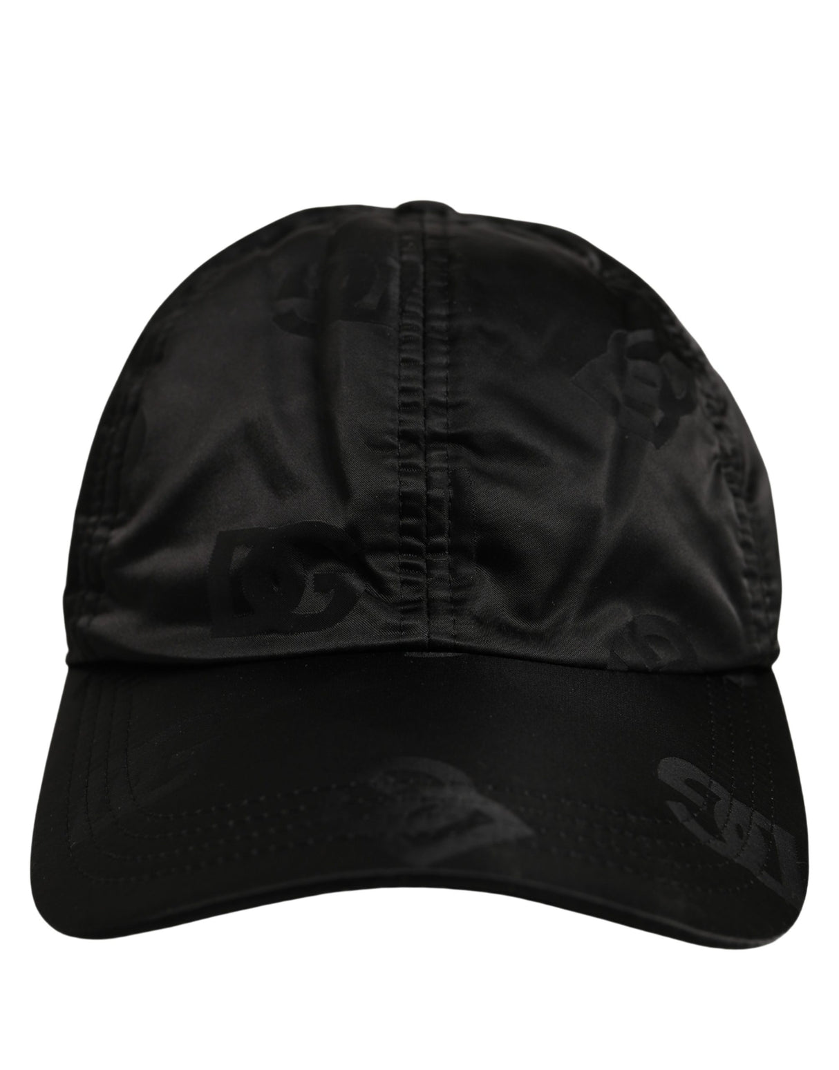 Dolce & Gabbana Men Black DG Monogram Baseball Capello Hat