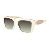Guess White Plastic Sunglasses