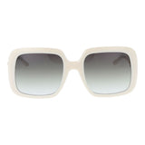 Guess White Plastic Sunglasses